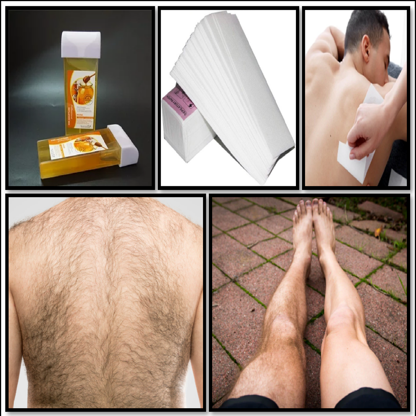 G. WAX+ (Half Body) Back + Legs